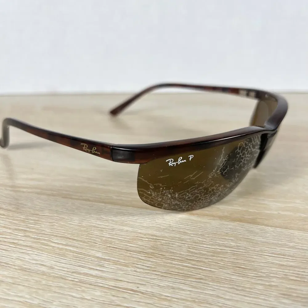 Ray-Ban RB4021 PS Sport Nylor 628/83 Sunglasses FRAMES ONLY Brown 69-11 Italy